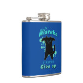 Flasques Fiole enveloppée de vinyle (Droite)