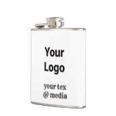 Flasques Fiole enveloppée de vinyle (Gauche)