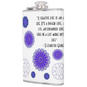 Flasques Fiole enveloppée de vinyle (Gauche)