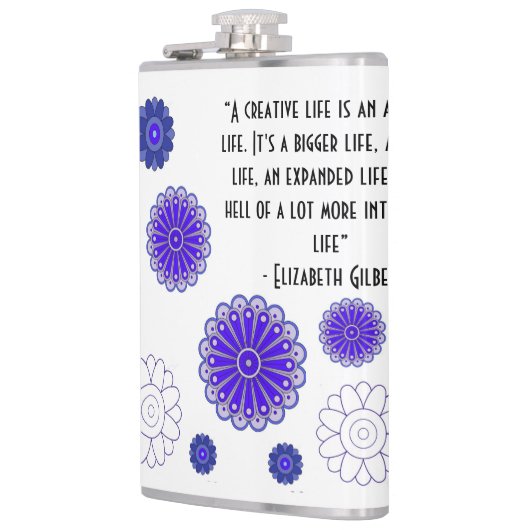 Flasques Fiole enveloppée de vinyle (Gauche)