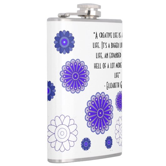 Flasques Fiole enveloppée de vinyle (Droite)