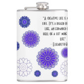 Flasques Fiole enveloppée de vinyle (Devant)