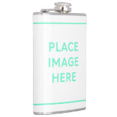 Flasques Fiole enveloppée de vinyle (Droite)