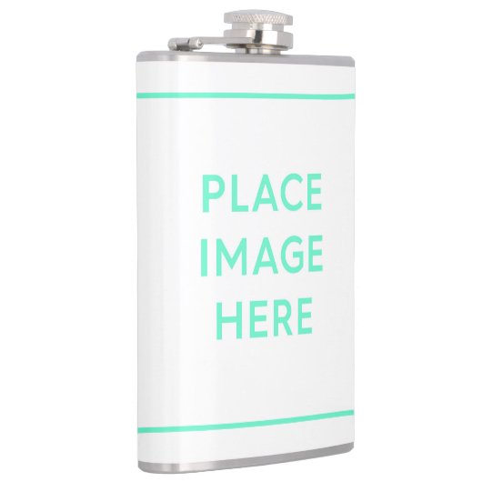 Flasques Fiole enveloppée de vinyle (Droite)