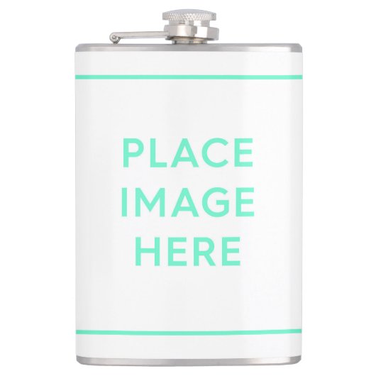 Flasques Fiole enveloppée de vinyle (Devant)