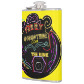 Flasques Fiole enveloppée de vinyle (Gauche)