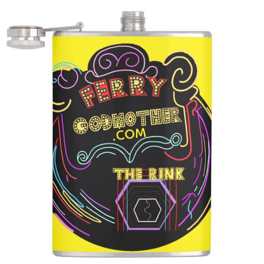 Flasques Fiole enveloppée de vinyle (Ouvert)