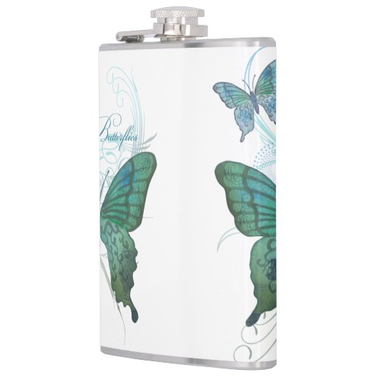 Flasques Fiole enveloppée de vinyle (Gauche)