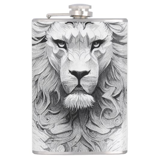 Flasques Fiole enveloppée de vinyle (Devant)