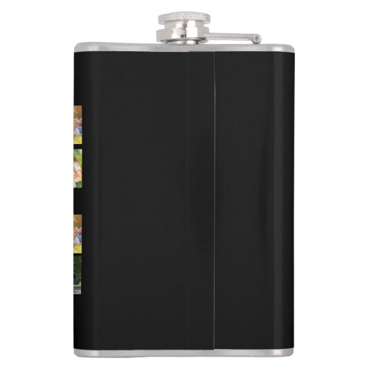 Flasques Fiole enveloppée de vinyle (Dos)