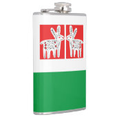 Flasques Fiole enveloppée de vinyle (Droite)