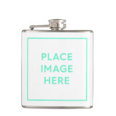 Flasques Fiole enveloppée de vinyle (Devant)