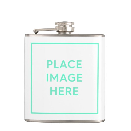 Flasques Fiole enveloppée de vinyle (Devant)