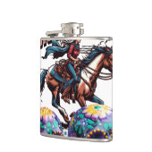 Flasques Fiole enveloppée de vinyle (Gauche)