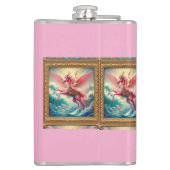 Flasques Fiole enveloppée de vinyle (Dos)