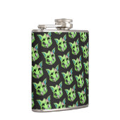 Flasques Fiole enveloppée de vinyle de chat Zombie (Droite)