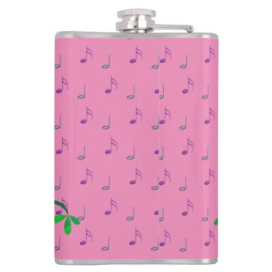 Flasques Fiole enveloppée de vinyle de fromage (Dos)