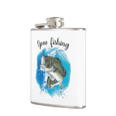 Flasques Fiole enveloppée de vinyle du pêcheur (Gauche)