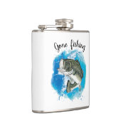 Flasques Fiole enveloppée de vinyle du pêcheur (Droite)