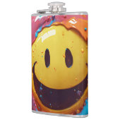 Flasques Fiole enveloppée de vinyle lisse, 236 ml (Gauche)