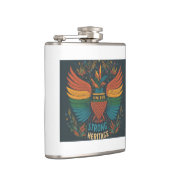 Flasques Fiole enveloppée de vinyle "United Pride Strong He (Droite)