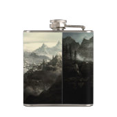 Flasques Fiole enveloppée de vinyle, Valhalla Oliver 6 (Dos)