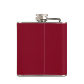 Flasques Fiole monogramme rouge - Zodiac - Scorpio (Dos)