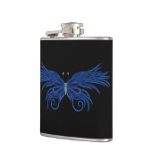 Flasques Fiole papillon décorative (Gauche)