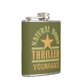 Flasques Fiole personnalisée Natural Born Thriller (Droite)