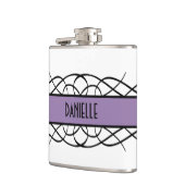 Flasques Fiole pourpre Déco (Gauche)