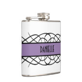 Flasques Fiole pourpre Déco (Droite)