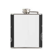 Flasques Fiole vintage d'octopus (Dos)