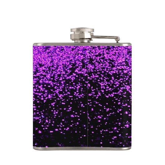 Flasques fiole violette brillante (Dos)