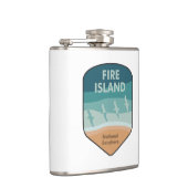 Flasques Fire Island National Seashore New York Seaguls (Droite)