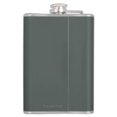 Flasques Fireweed et montagnes - Anchorage, Alaska (Dos)