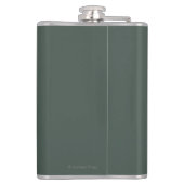 Flasques Fireweed et montagnes - Seward, Alaska (Dos)