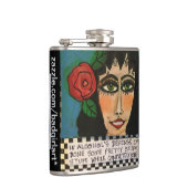 Flasques Flacon-Dans la défense de l'alcool (Droite)