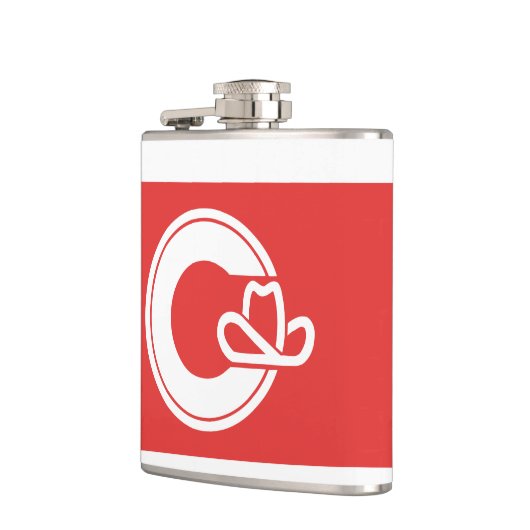 Flasques Flag of Calgary, Alberta Flask (Gauche)