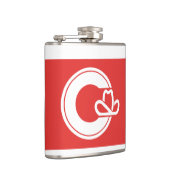 Flasques Flag of Calgary, Alberta Flask (Droite)