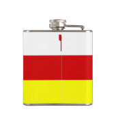 Flasques Flag of Santa Barbara, California Flask (Dos)