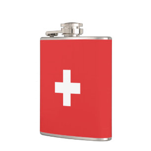Flasques Flag of Switzerland - Suisse - Suisse - Svizzera