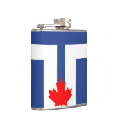 Flasques Flag of Toronto, Ontario Flask (Droite)