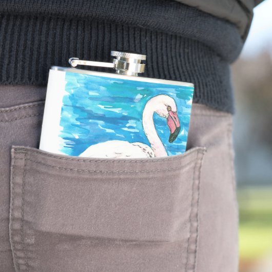 Flasques flamant rose (In Situ)