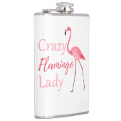 Flasques Flamant rose folle Lady Funny Flamant rose (Droite)