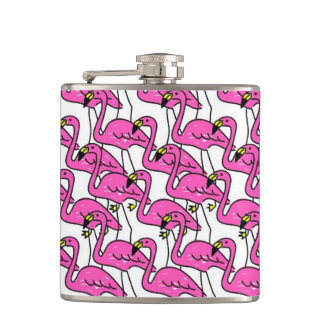 Flasques Flamant rose rose