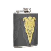 Flasques flamme dorée ornementale (Droite)