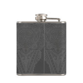 Flasques flamme dorée ornementale (Dos)