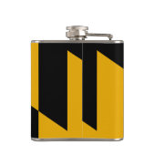 Flasques Flamme patriotique avec drapeau de Baltimore City (Dos)