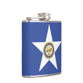 Flasques Flamme patriotique avec Drapeau de Houston, USA (Droite)