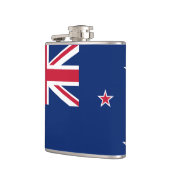 Flasques Flamme patriotique avec Drapeau de Nouvelle-Zéland (Gauche)